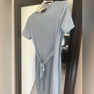 Light Blue Mini Dress Size 4 Pretty Little Things